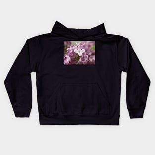 Lilac Petals Kids Hoodie